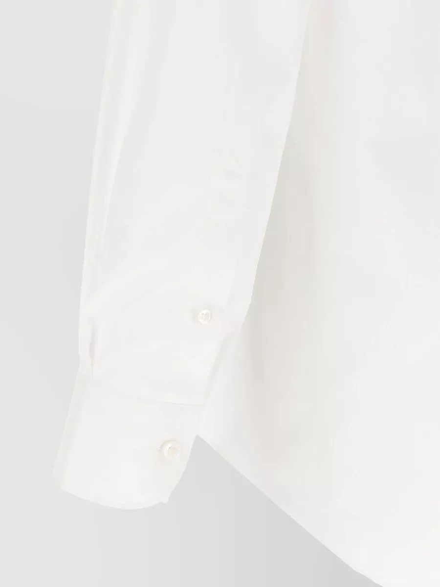 Brioni Cotton Long-Sleeve Shirt