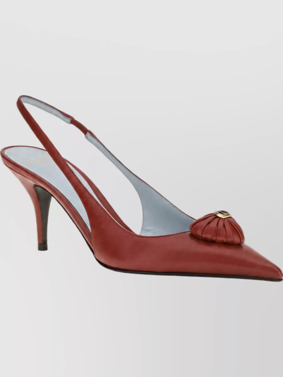 Valentino Garavani Leather Slingback Pumps