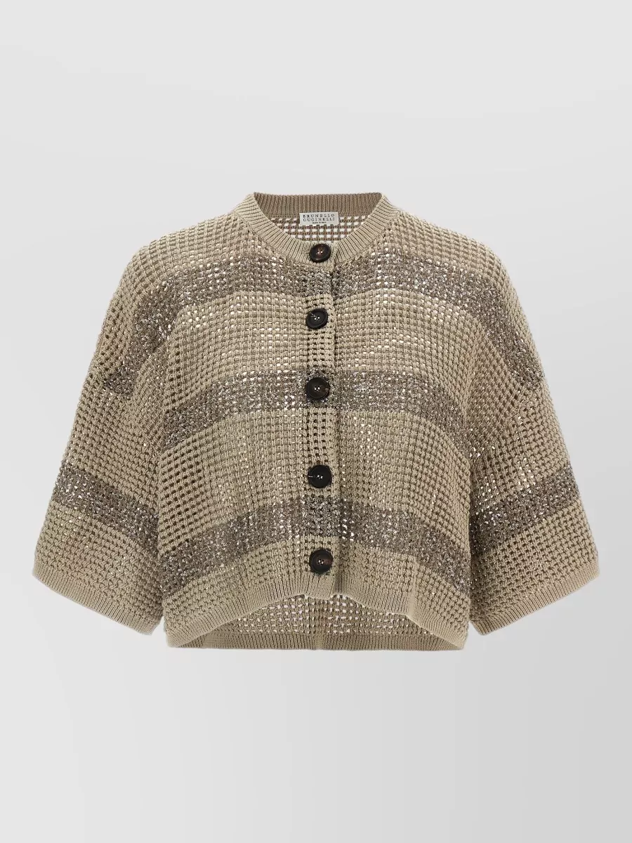 Brunello Cucinelli Striped cardigan