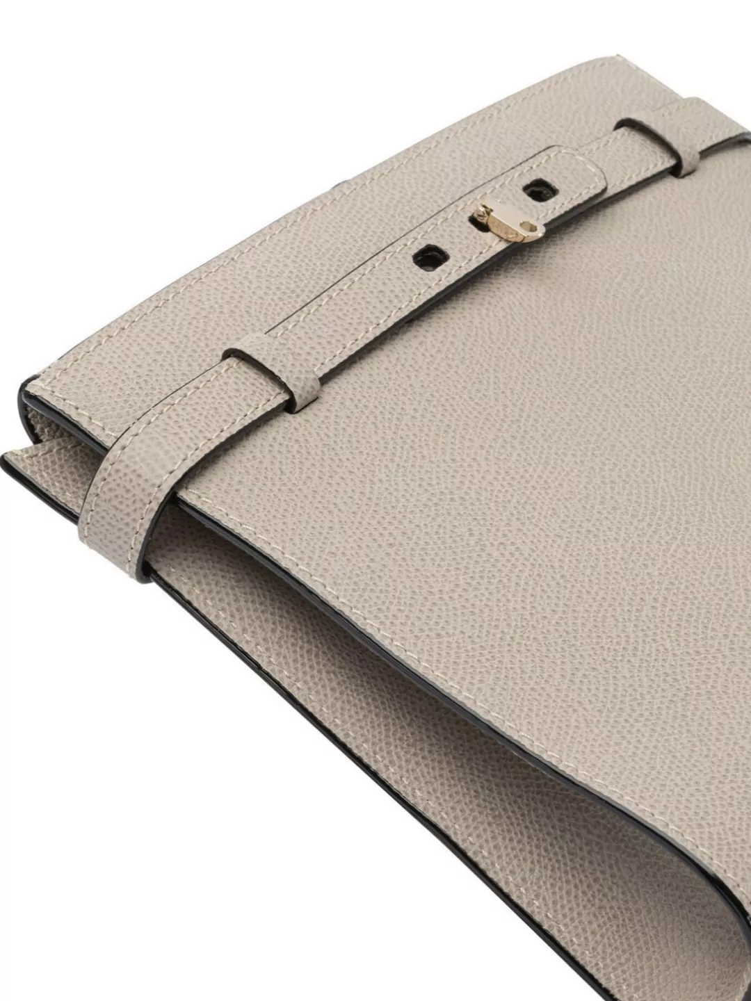 Valextra Textured Finish Crossbody Bags With Adjustable Strap
