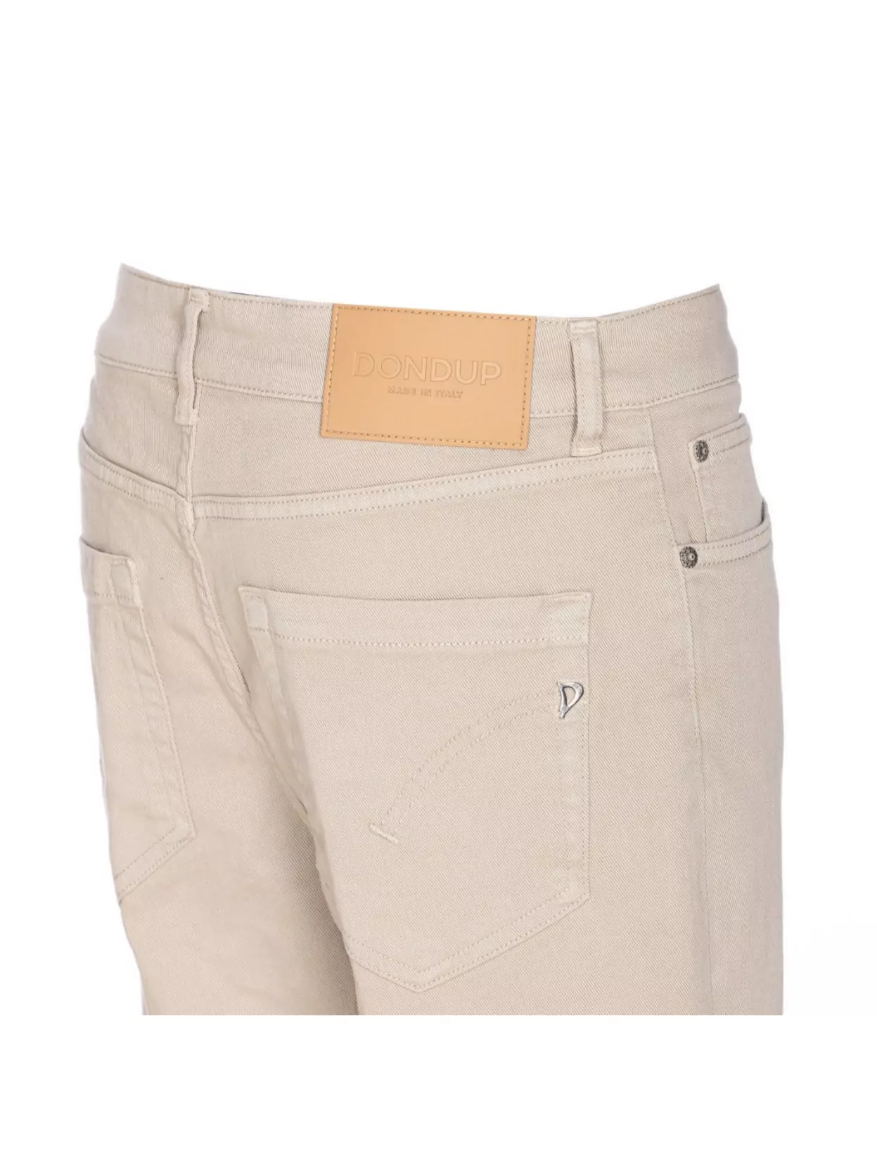 DONDUP TROUSERS FEATURING BOTTOM CUFFS AND 5 POCKETS