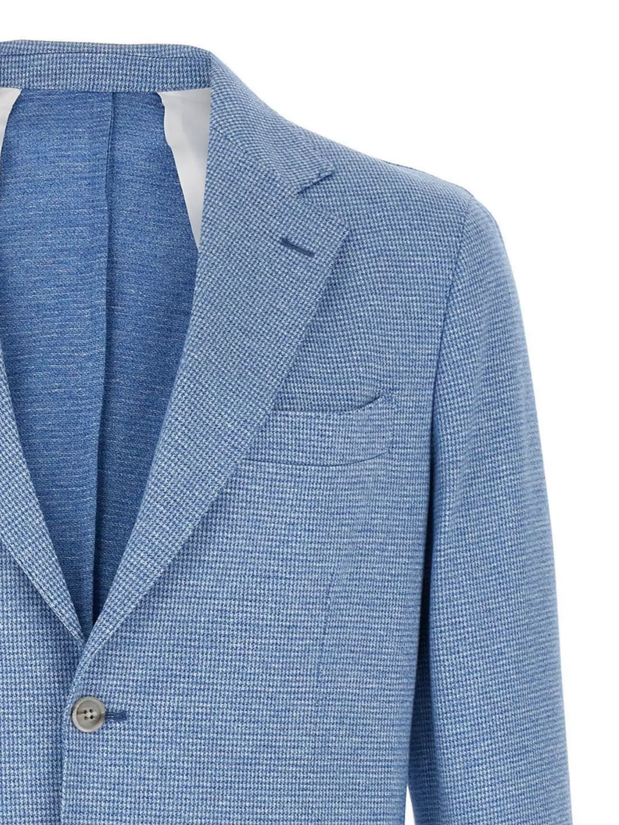 Barba Napoli Dynamic 201 Houndstooth-patterned Blazer