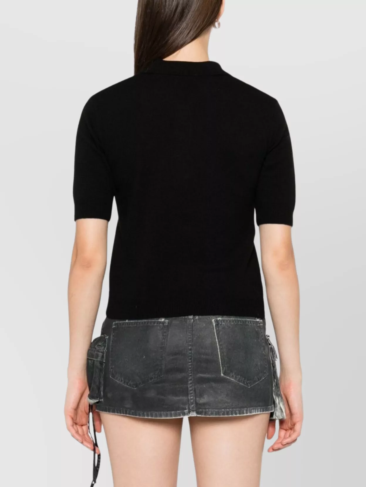Moschino Knitwear Polo Collar Short Sleeves