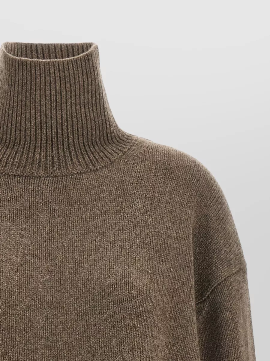 Loulou Studio Cashmere Ribbed Turtleneck Jumper