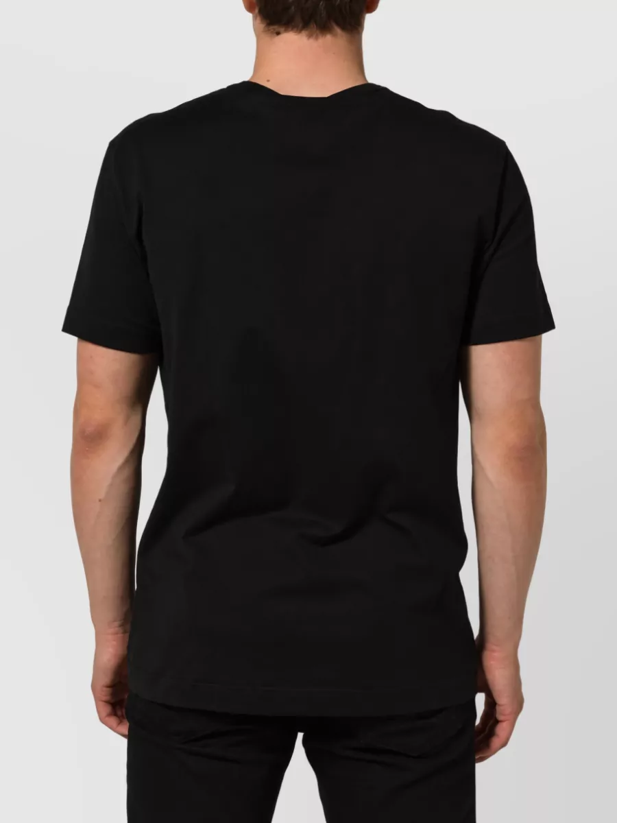 Dolce&Gabbana Cotton Crew Neck Short Sleeve T-Shirt