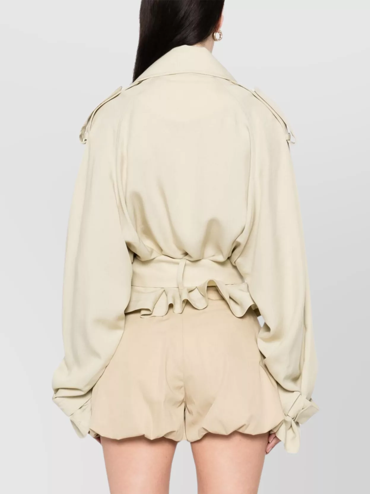 The Frankie Shop Short Trench Coat Simona