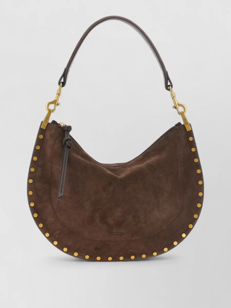 Isabel Marant oskan soft zip leather shoulder bag