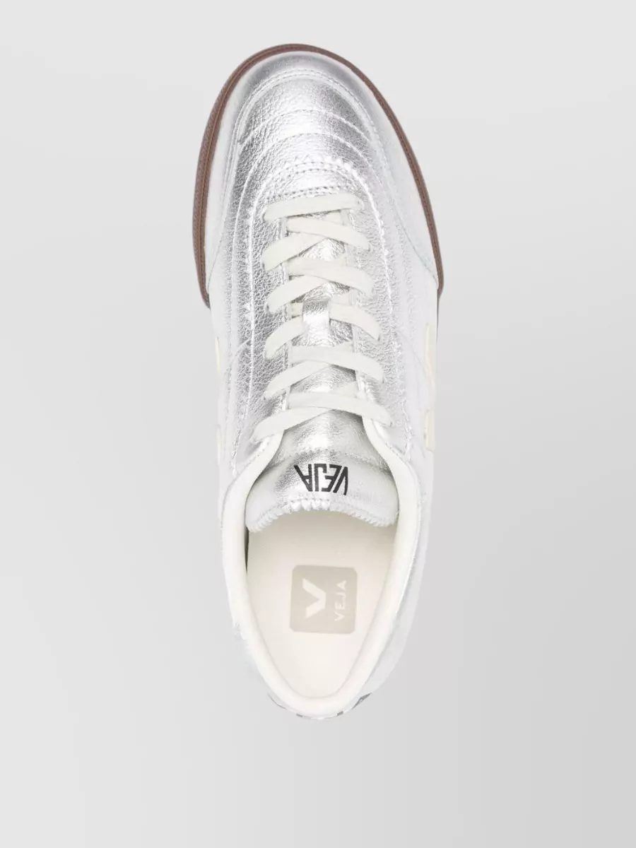 Veja Panenka Low Top Metallic Sneakers Rubber Sole