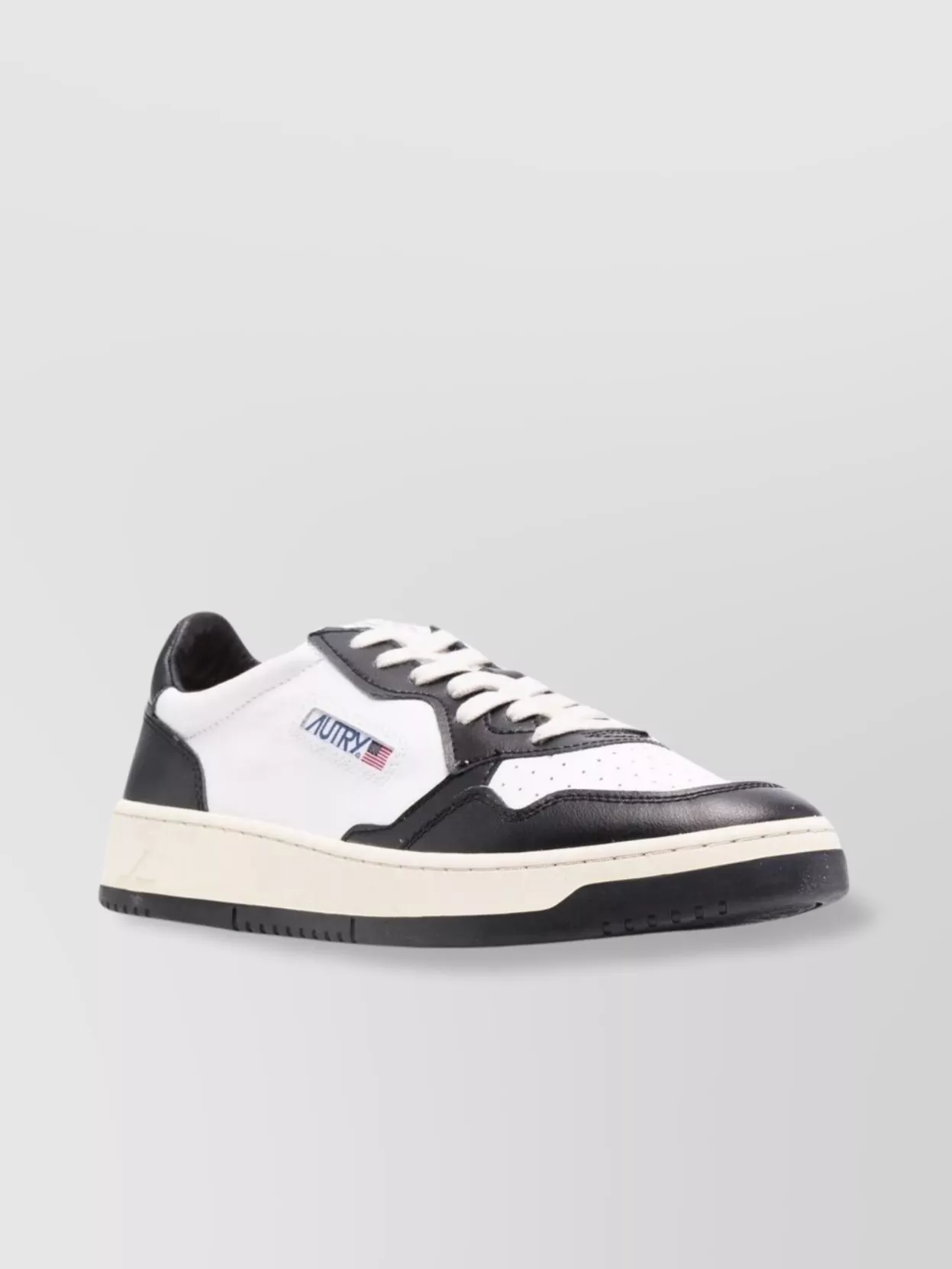 Shop Autry Medalist Perforated Low-top Sneakers