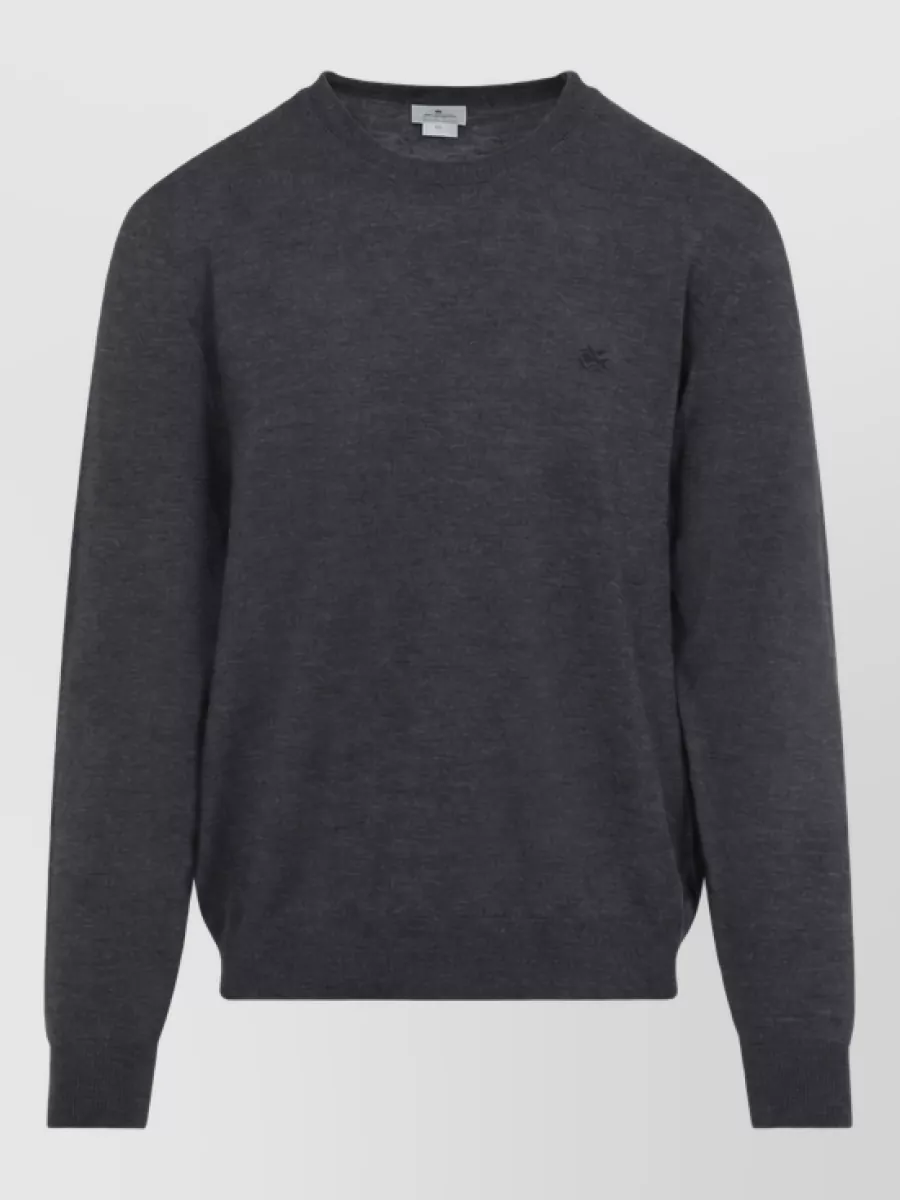 Etro Wool Crewneck Tank Top
