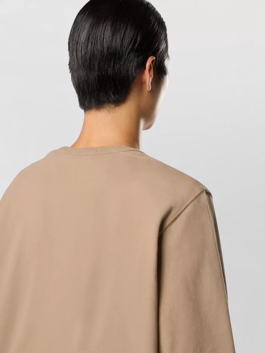 Stone Island Cotton Ribbed Regular-Fit Sweatshirt