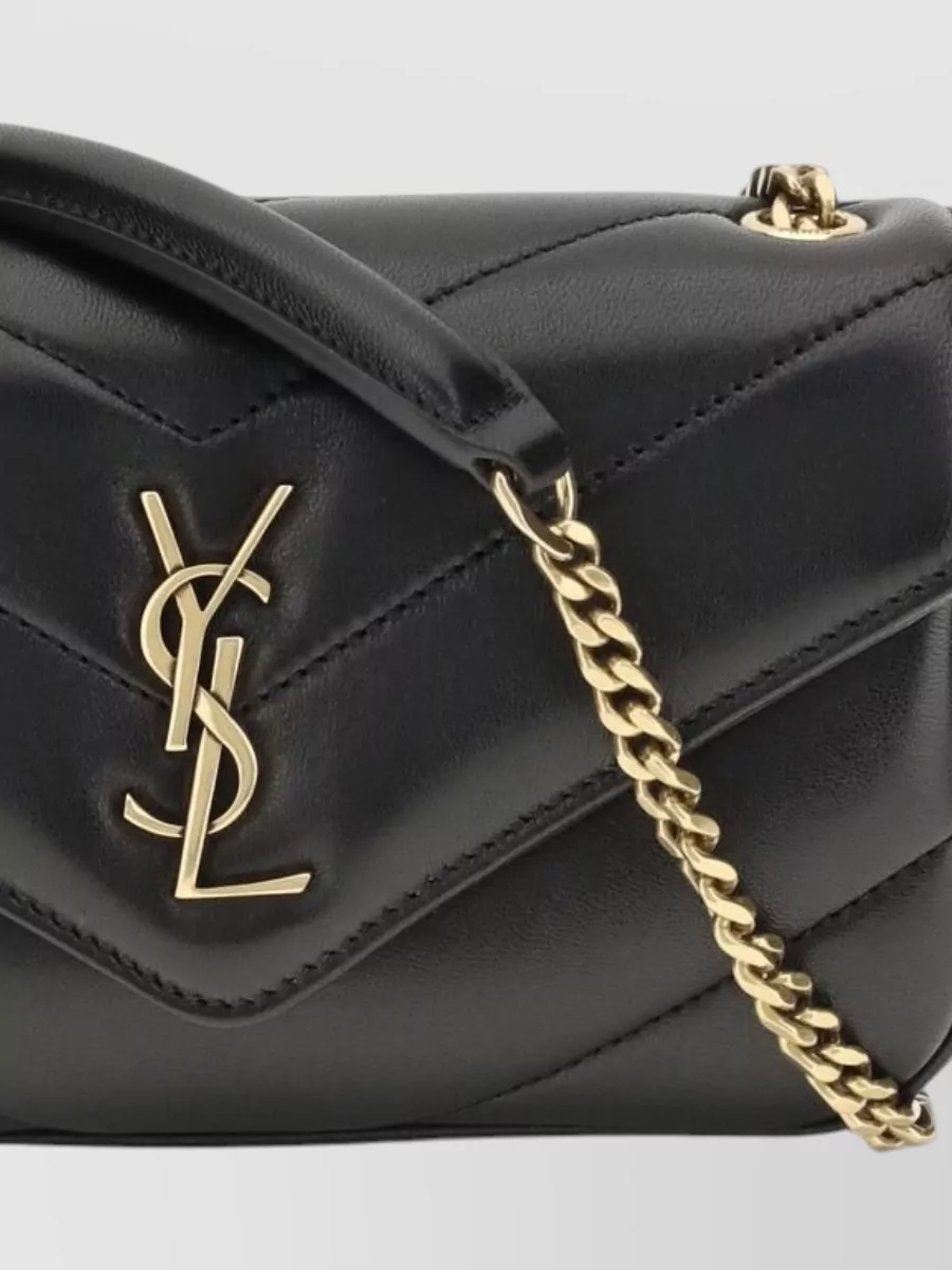 Saint Laurent Lou Lou Lamb Leather Shoulder Bag