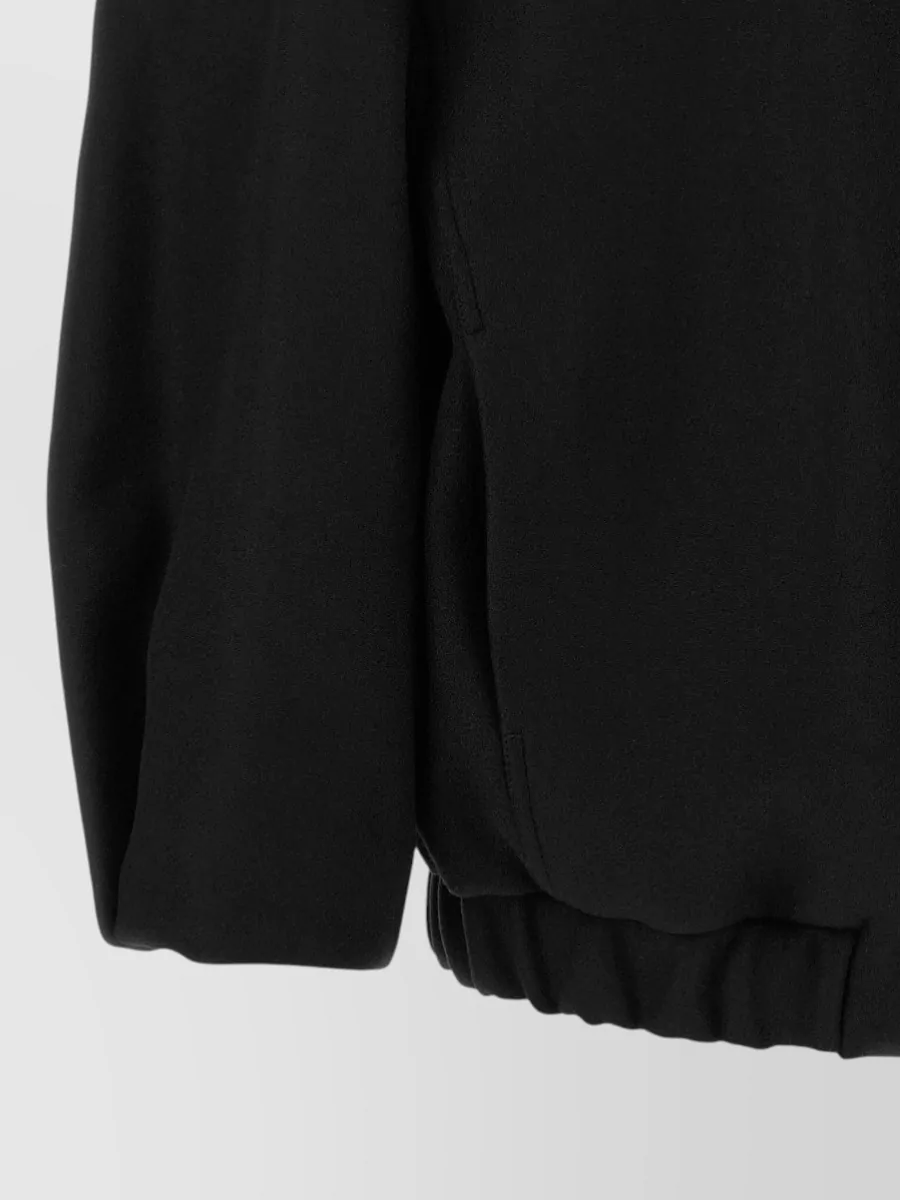 Dries Van Noten Wool Oversized Bomber Jacket