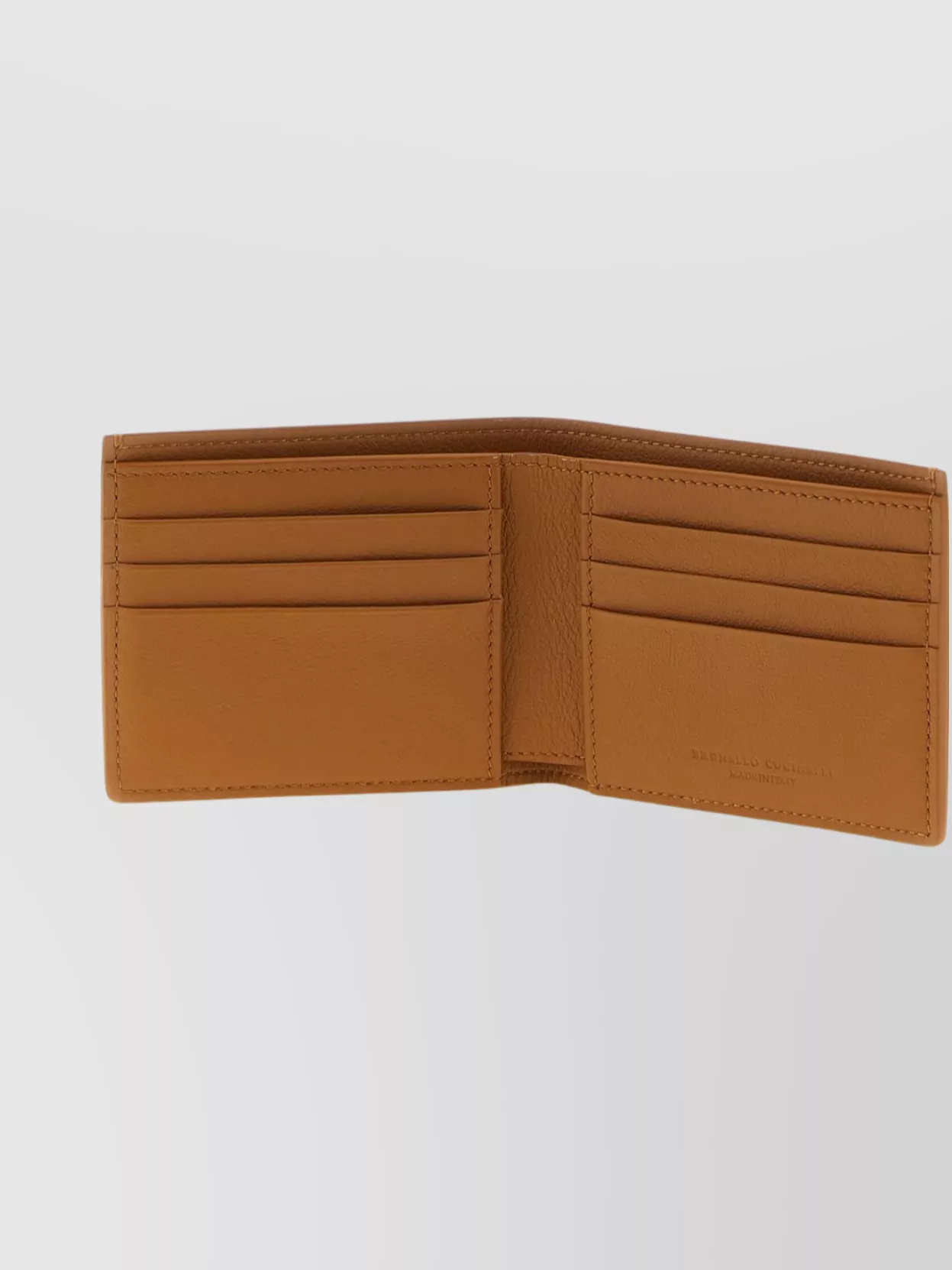 Brunello Cucinelli Soft Nubuck Bi-Fold Wallet