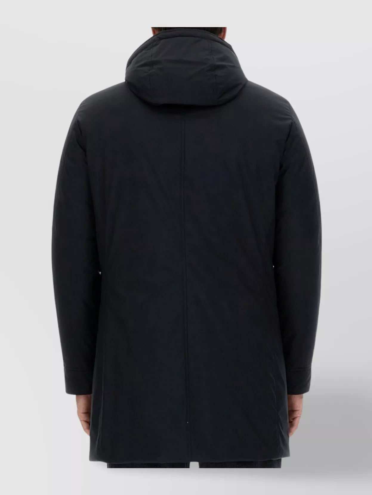Moorer Vermont Hooded Coat Side Pockets