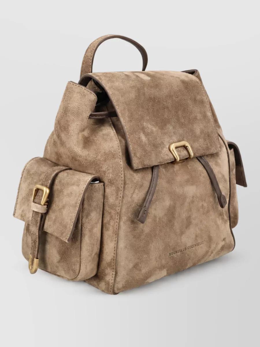 Brunello Cucinelli Na Leather Backpack
