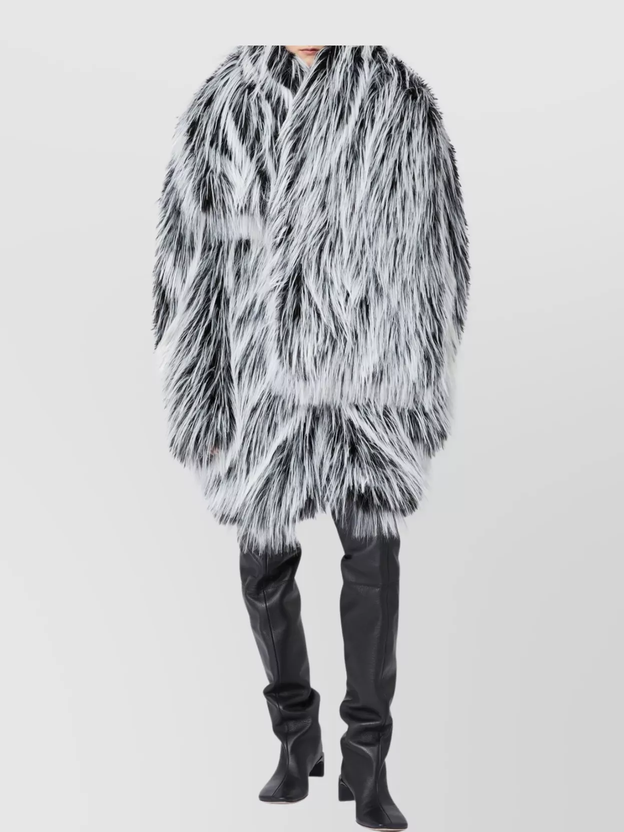 Sportmax Oversized Jacket With High Collar Design