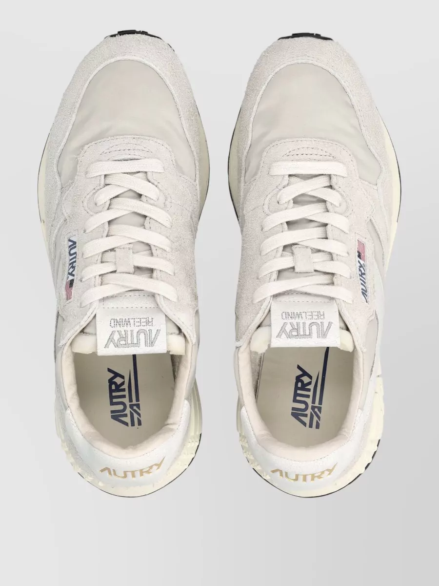 Autry Reelwind Sneakers Rubber Sole Suede Panels