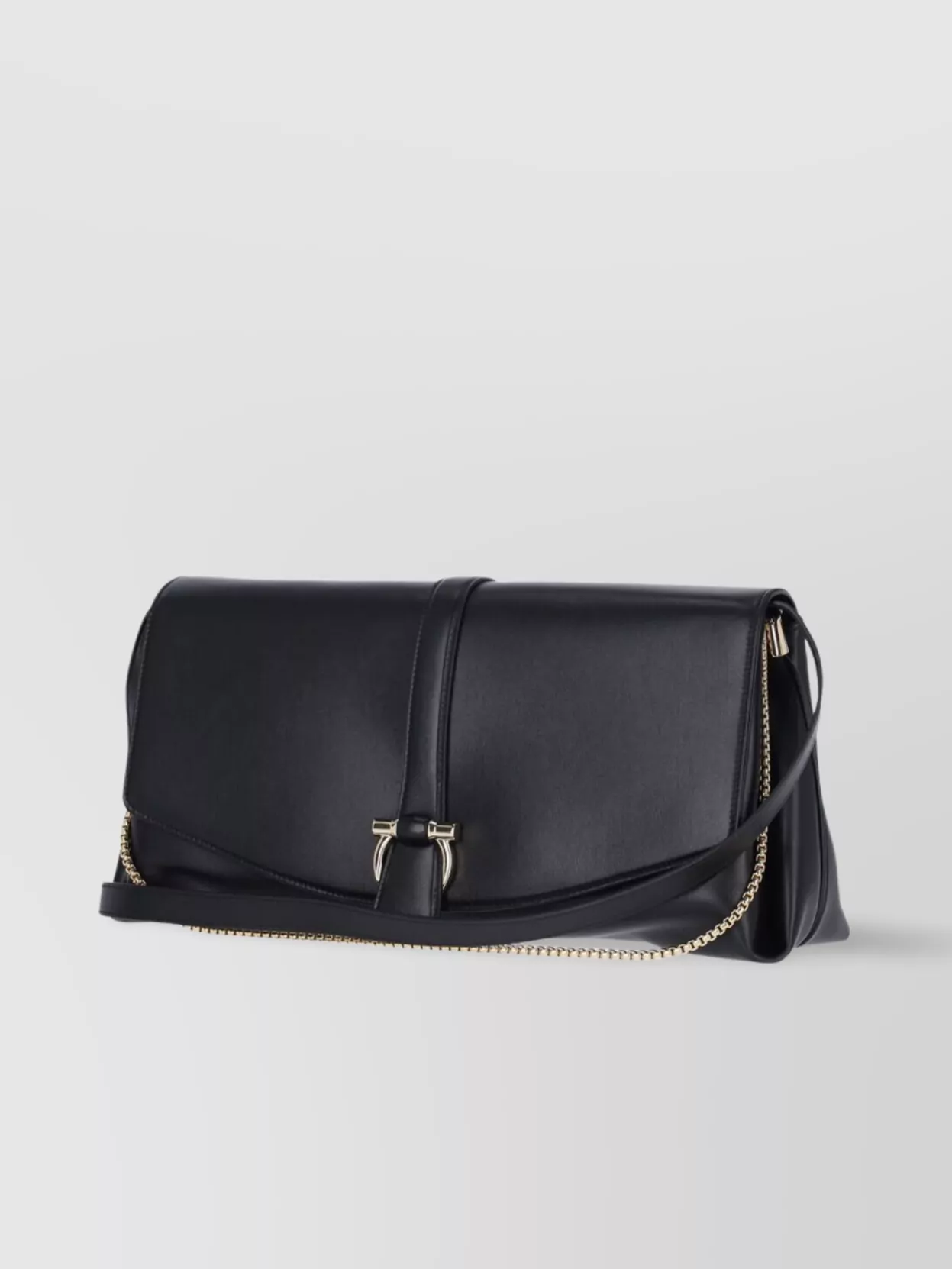 Ferragamo Flap Chain Strap Rectangular Shoulder Bag