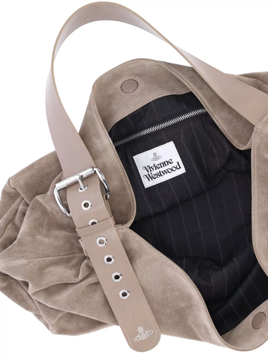 Vivienne Westwood Calf Leather Shoulder Bag