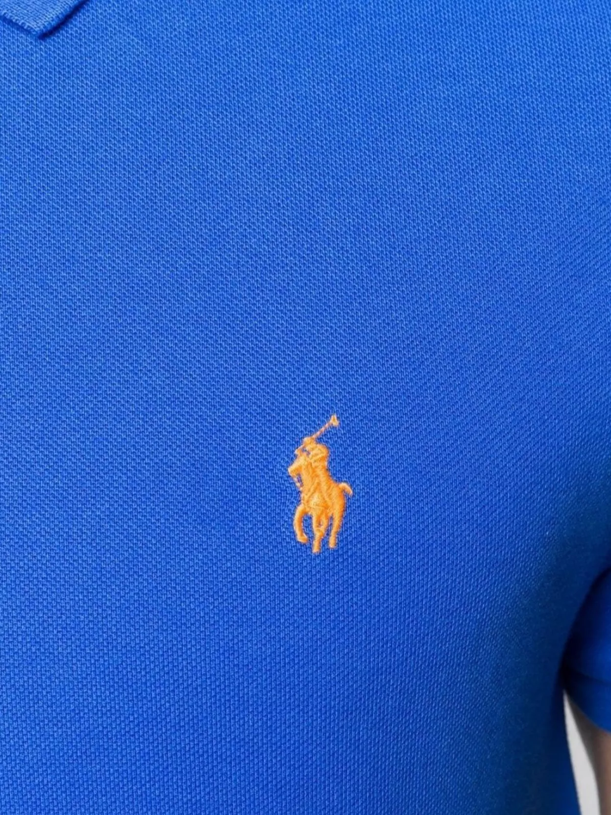 Ralph Lauren Polo Shirt With Short Sleeves And Collar
