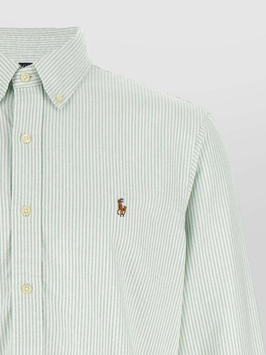 Polo Ralph Lauren Striped Long-Sleeve Button-Down Shirt