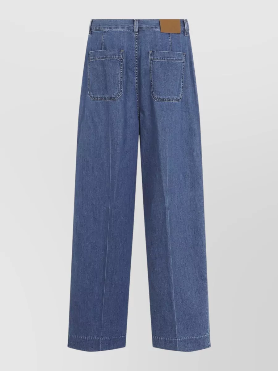 Bottega Veneta Denim High-Rise Straight-Leg Jeans