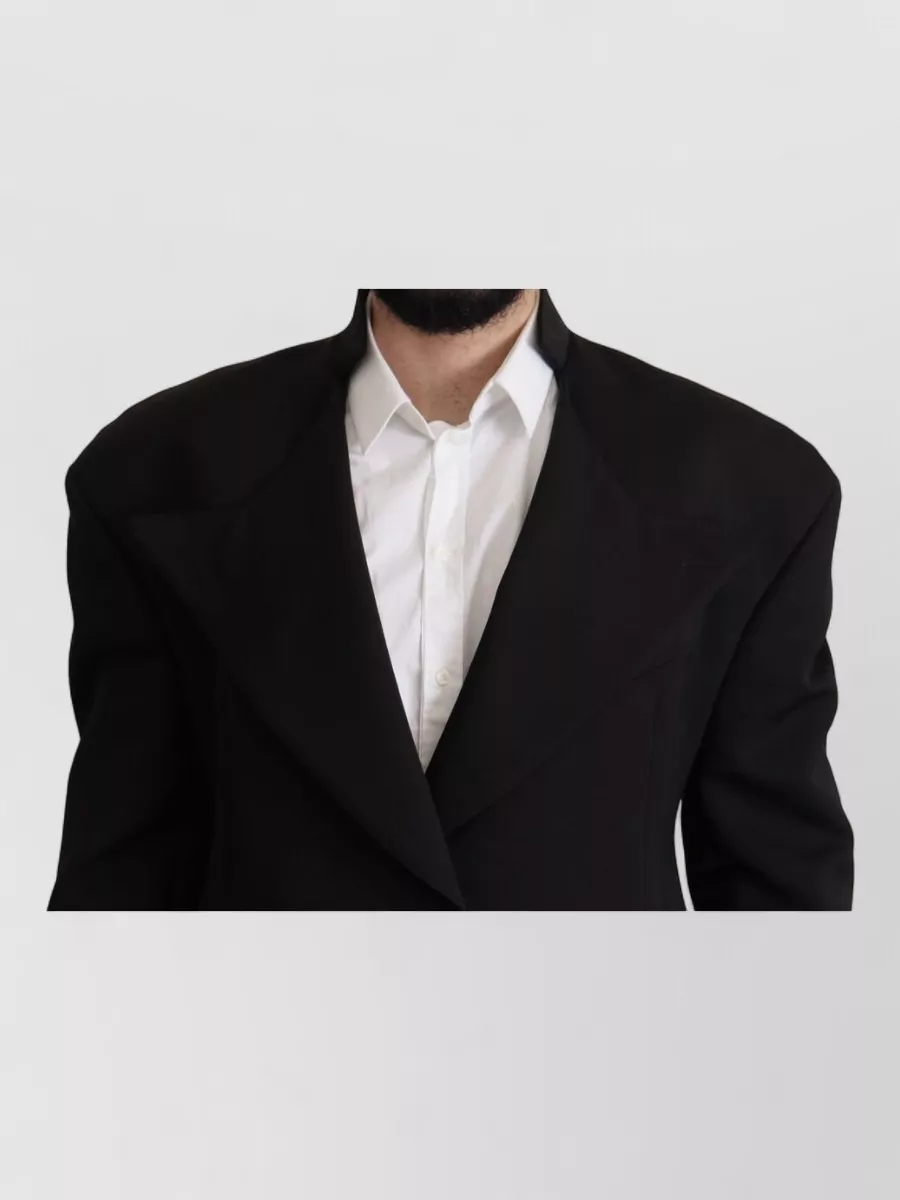 Dolce&Gabbana Single Breasted Wool Blazer