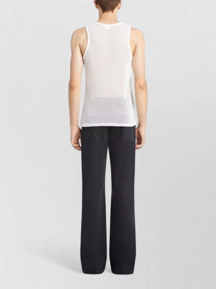 Courrèges Short-Sleeve Tank Top