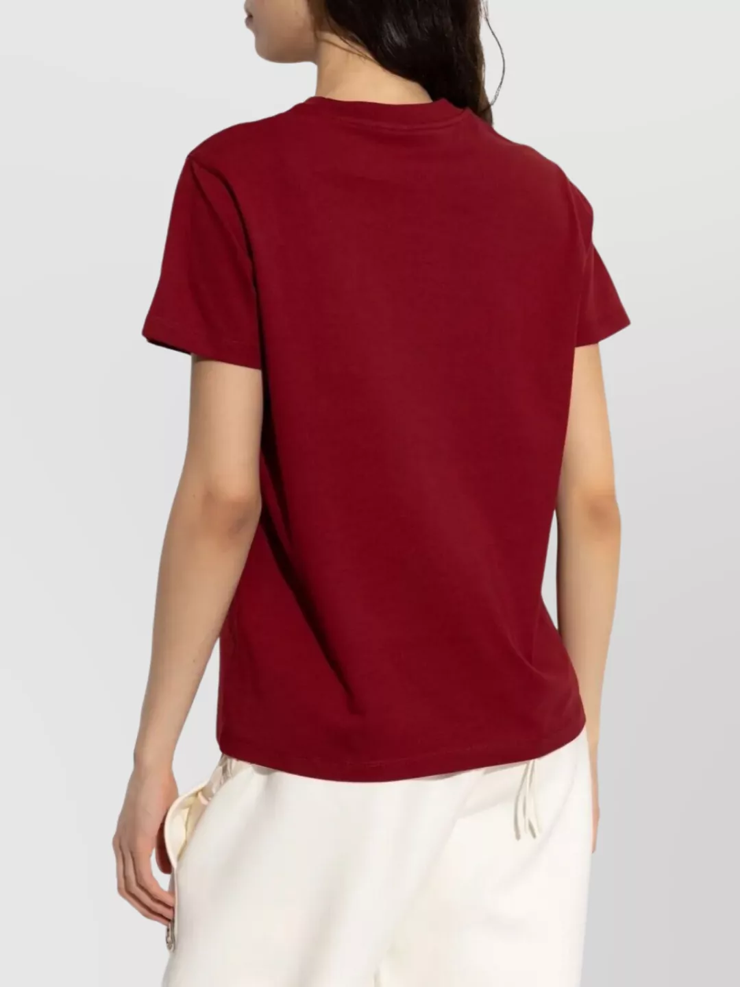 Moncler Cotton T-Shirt Embroidered Logo