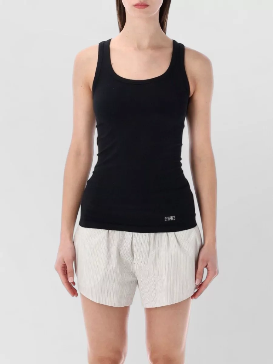 Mm6 Maison Margiela slim-fit tank top
