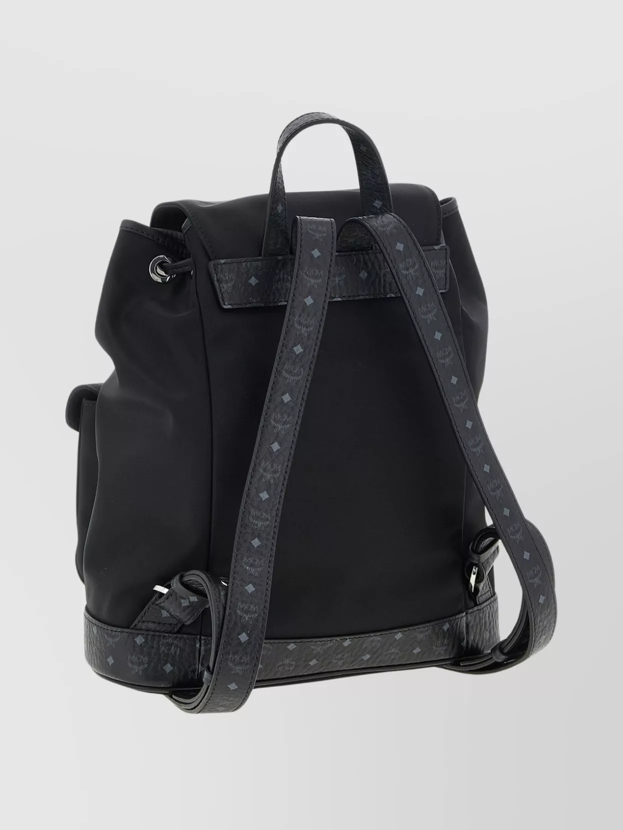 Mcm Small Aren Backpack Featuring Front Pockets