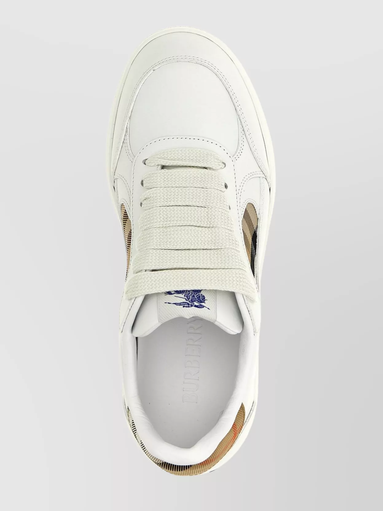 Burberry Sneakers Street Style Padded Collar