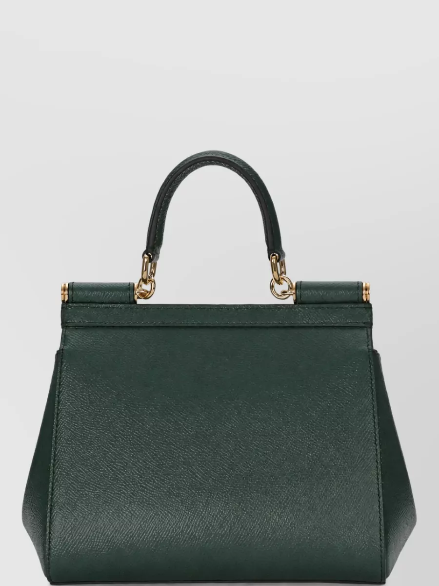 Dolce&Gabbana Sicily Medium Leather Shoulder Bag