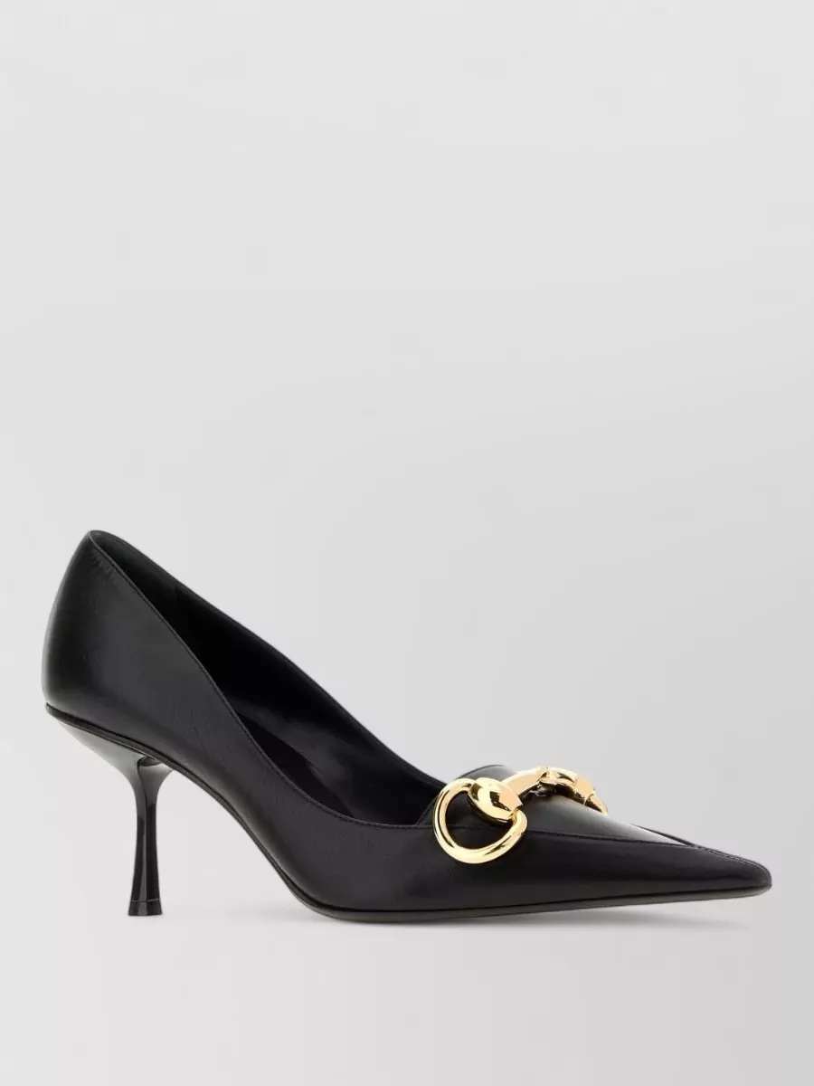 Gucci leather pumps