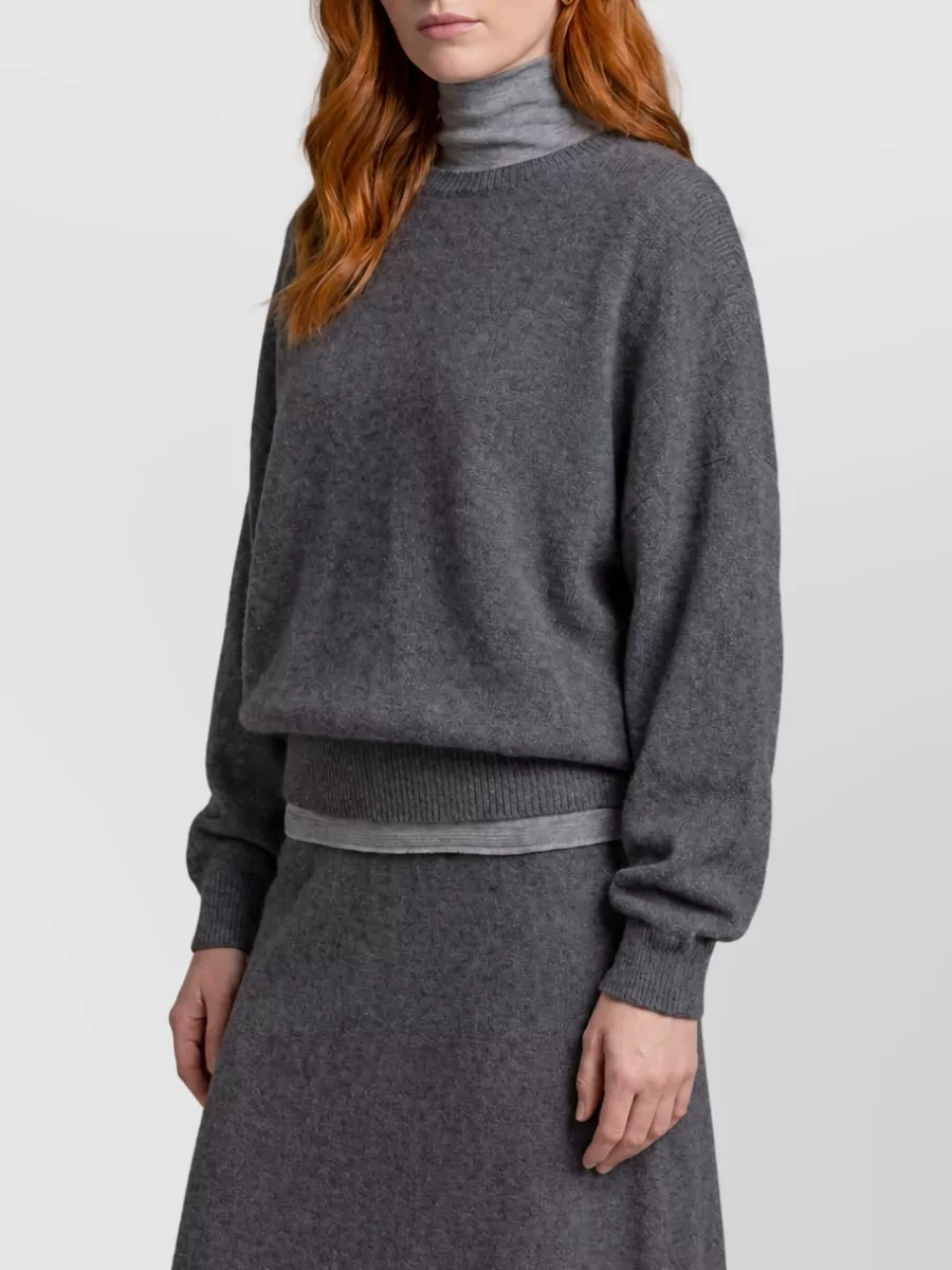 Lisa Yang Cashmere Ribbed Relaxed-Fit Sweater