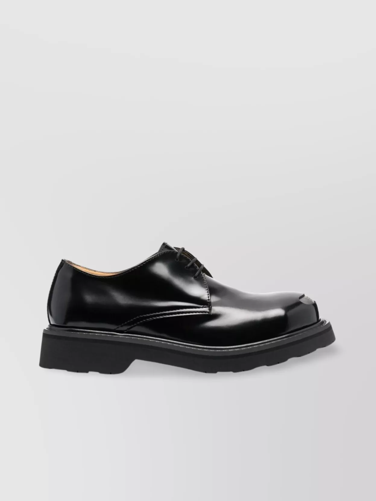 Shop Kenzo Leather Loafers With Chunky Rubber Sole