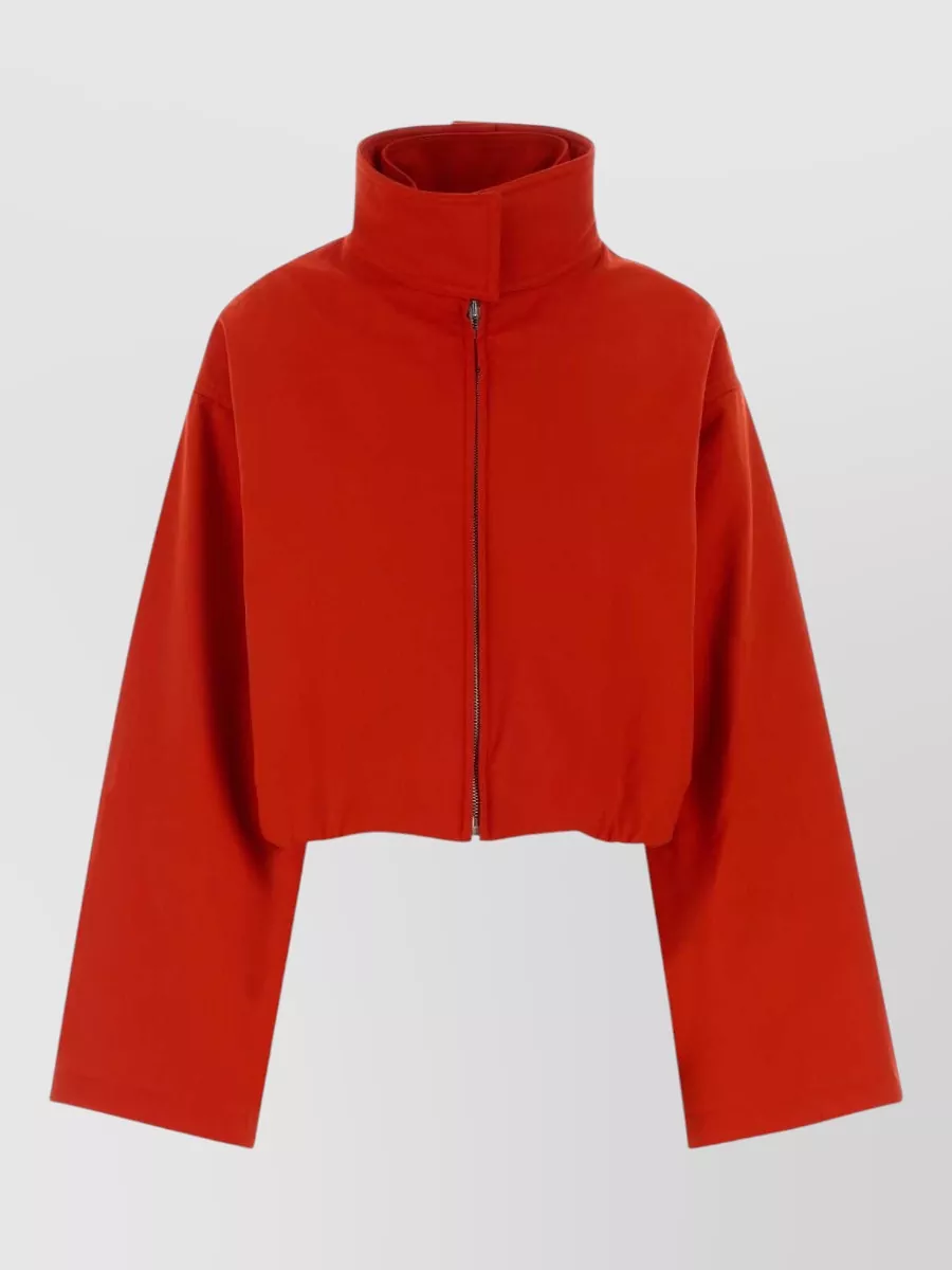 Alaïa cotton bomber jacket