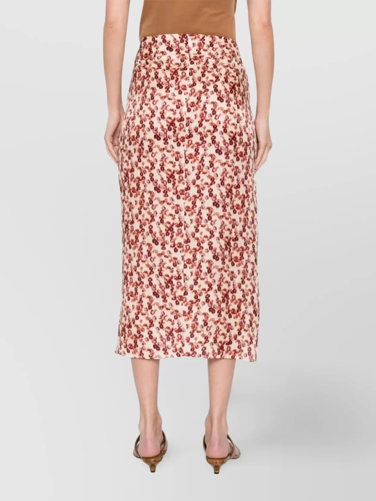 Isabel Marant A-Line Floral Midi Skirt
