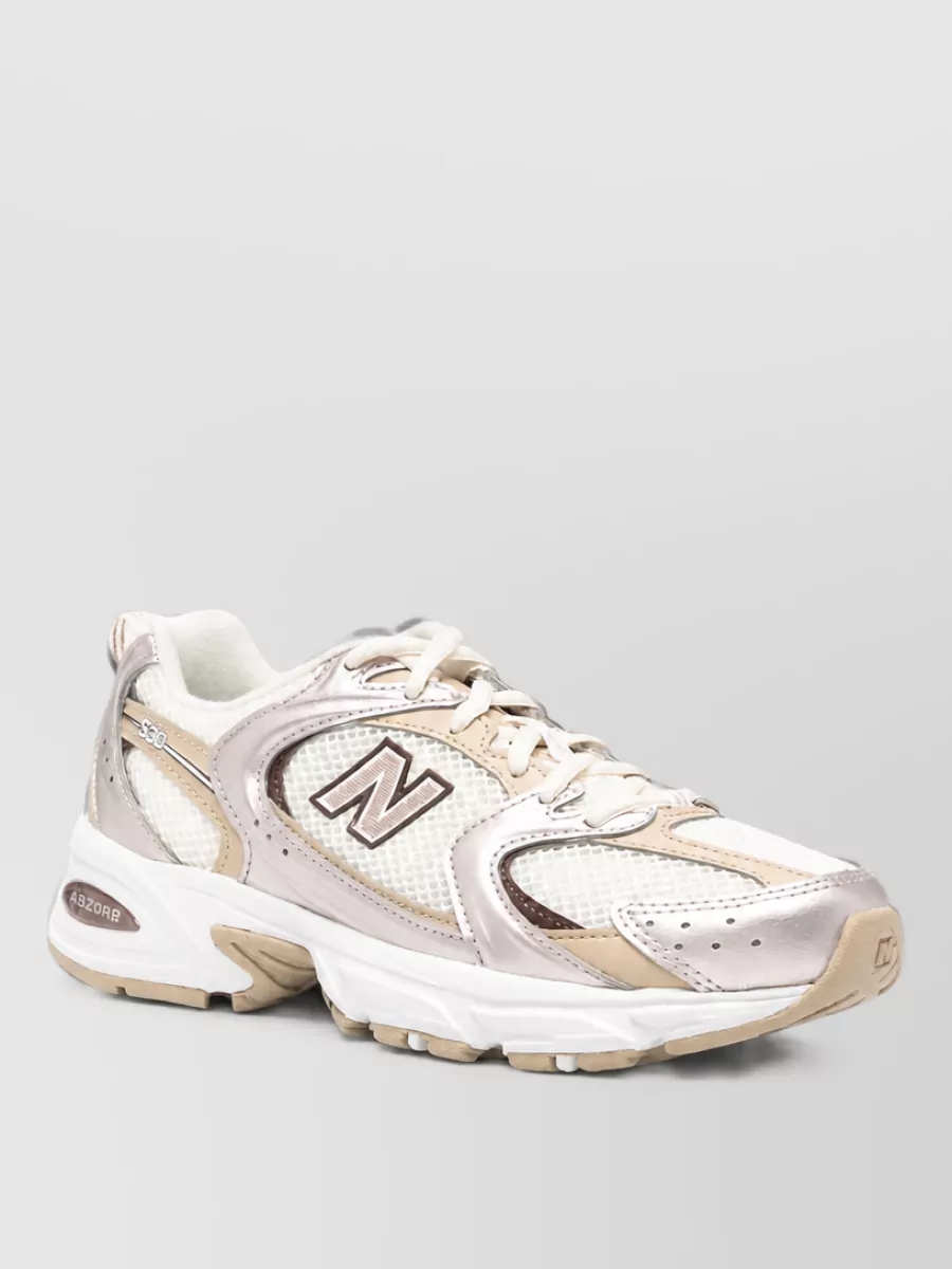 New Balance mesh panel low-top sneakers