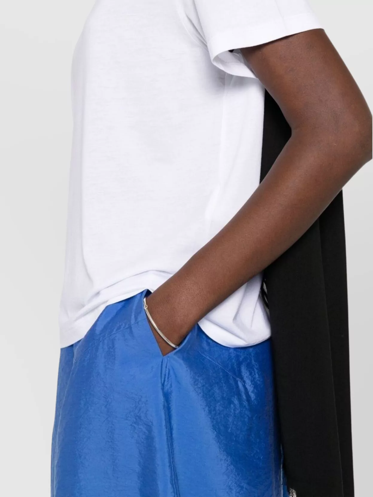 Totême Straight Hem Round Neck Cotton T-Shirt