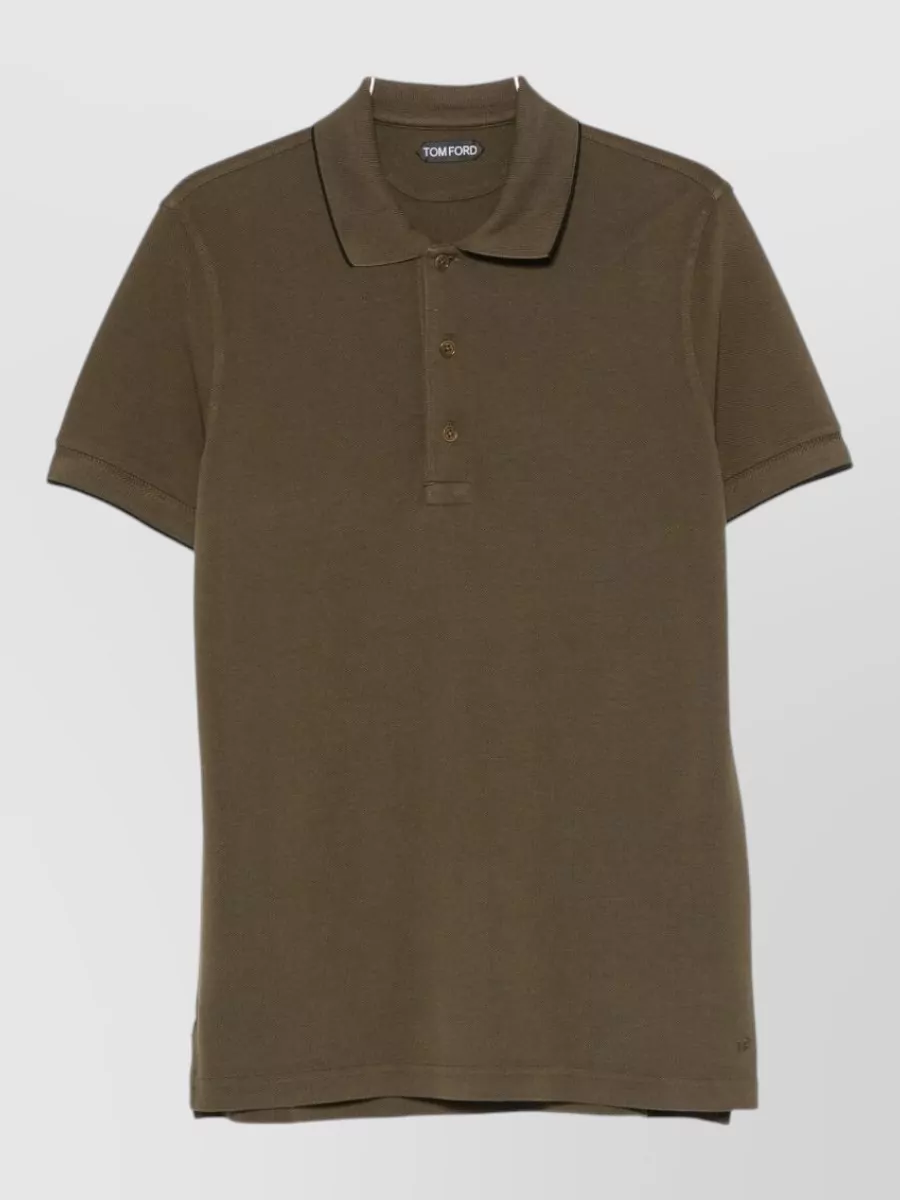 Tom Ford Piqué polo shirt