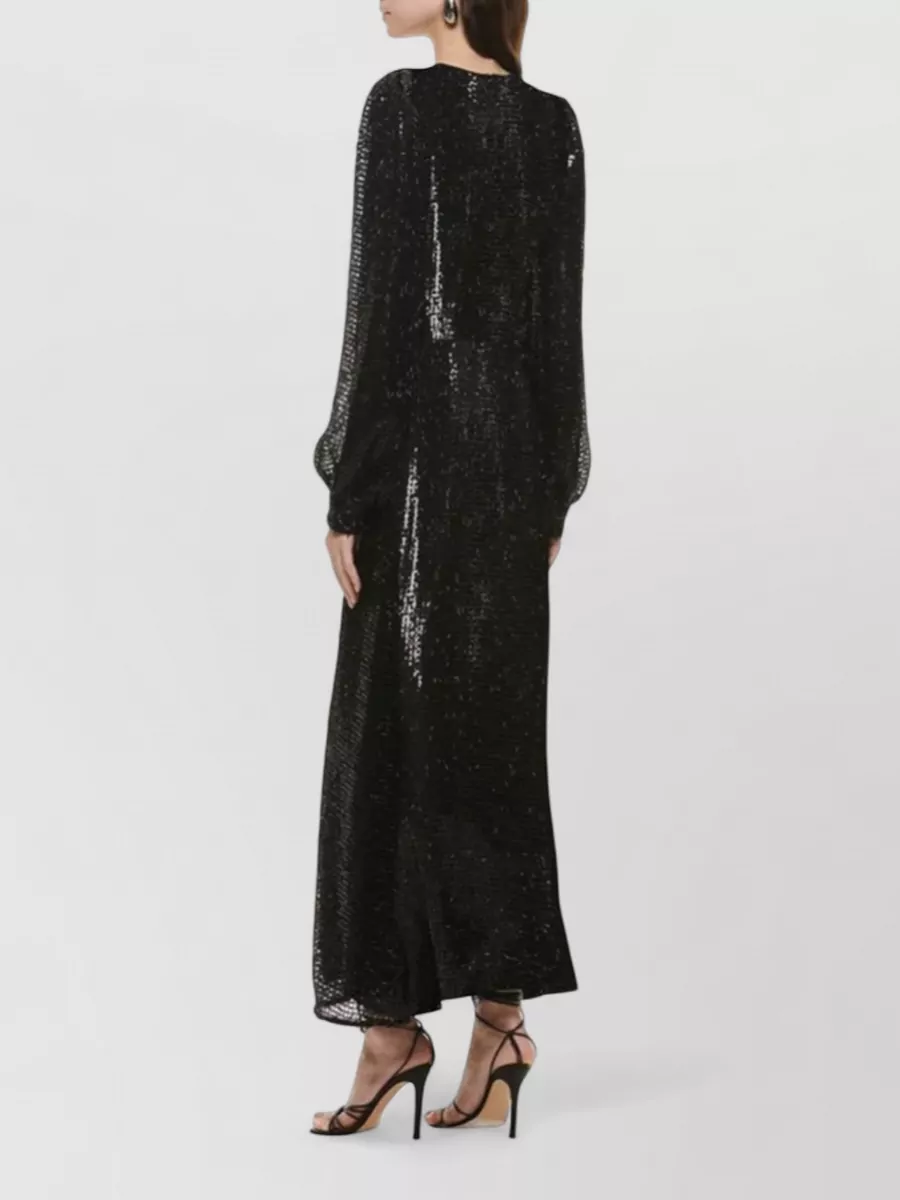 Raquel Diniz Sequin Maxi Dress