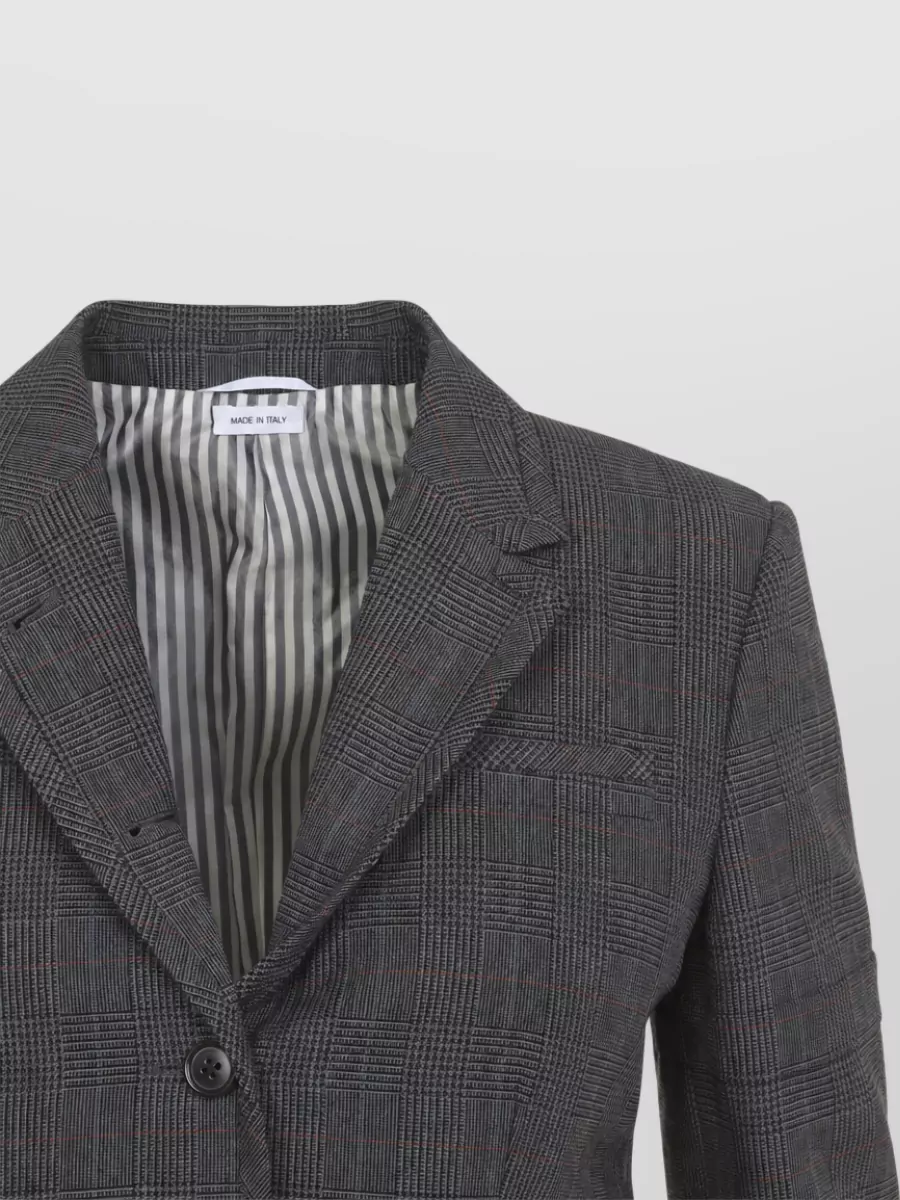 Thom Browne Wool Single-Breasted Suit Jacket