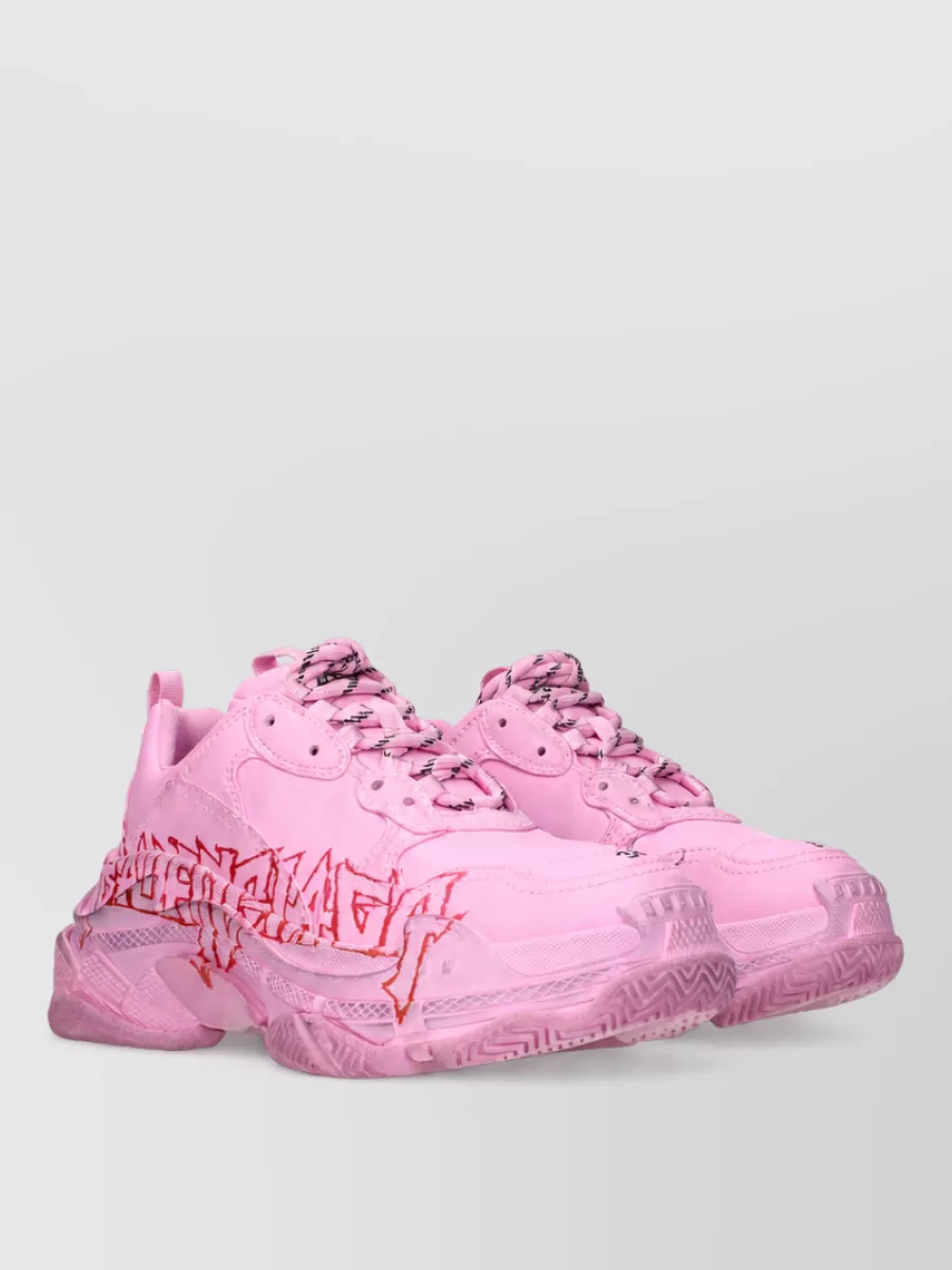 Balenciaga leather low-top sneakers