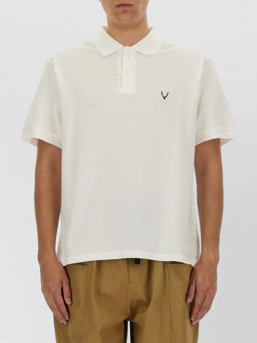 South2 West8 Cotton Polo Shirt