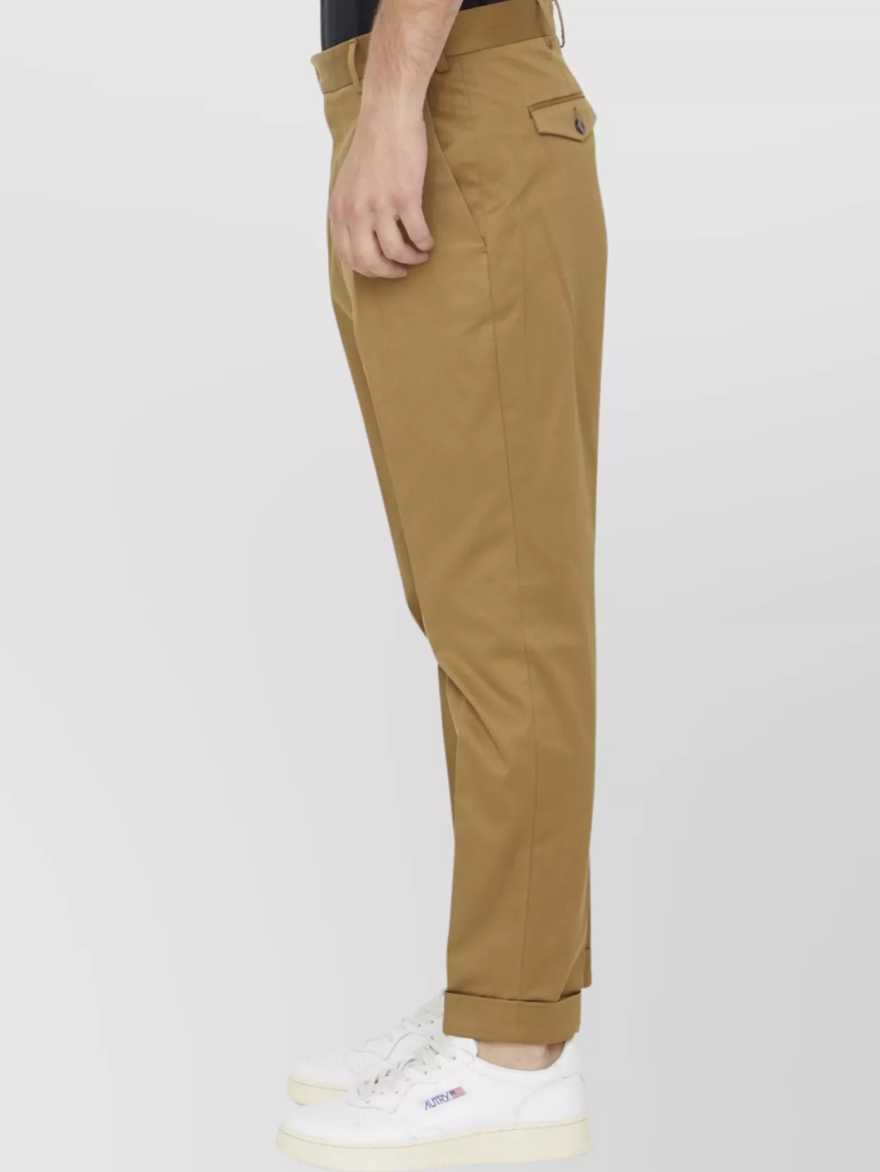 Pt Torino Trousers Cotton Pleated Design