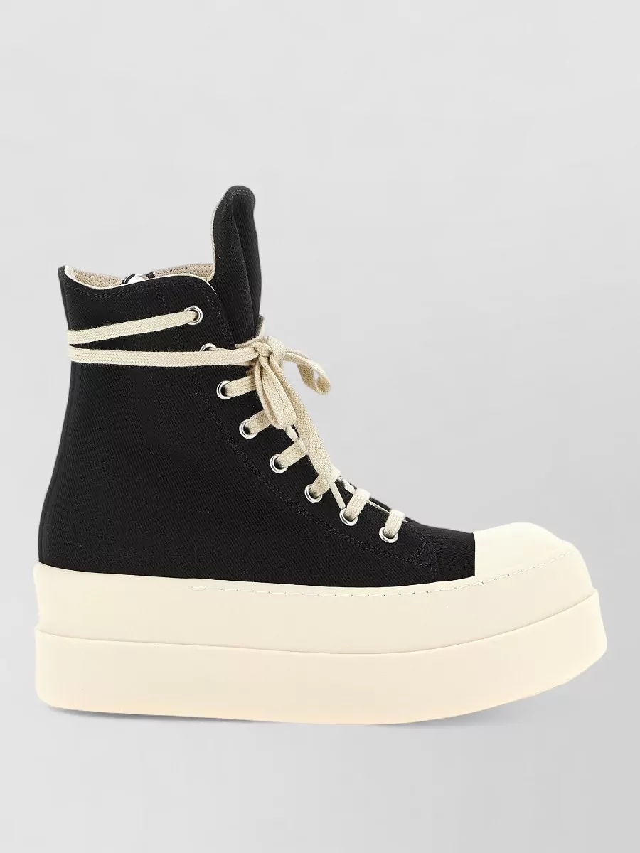Rick Owens Drkshdw Denim Sneakers