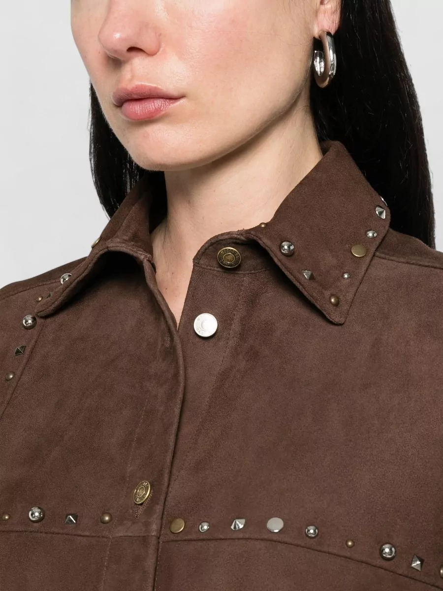 Moschino Suede Shirt