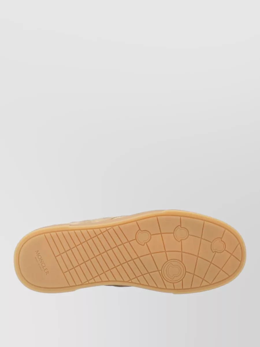 Moncler Leather Slip-On Sneakers
